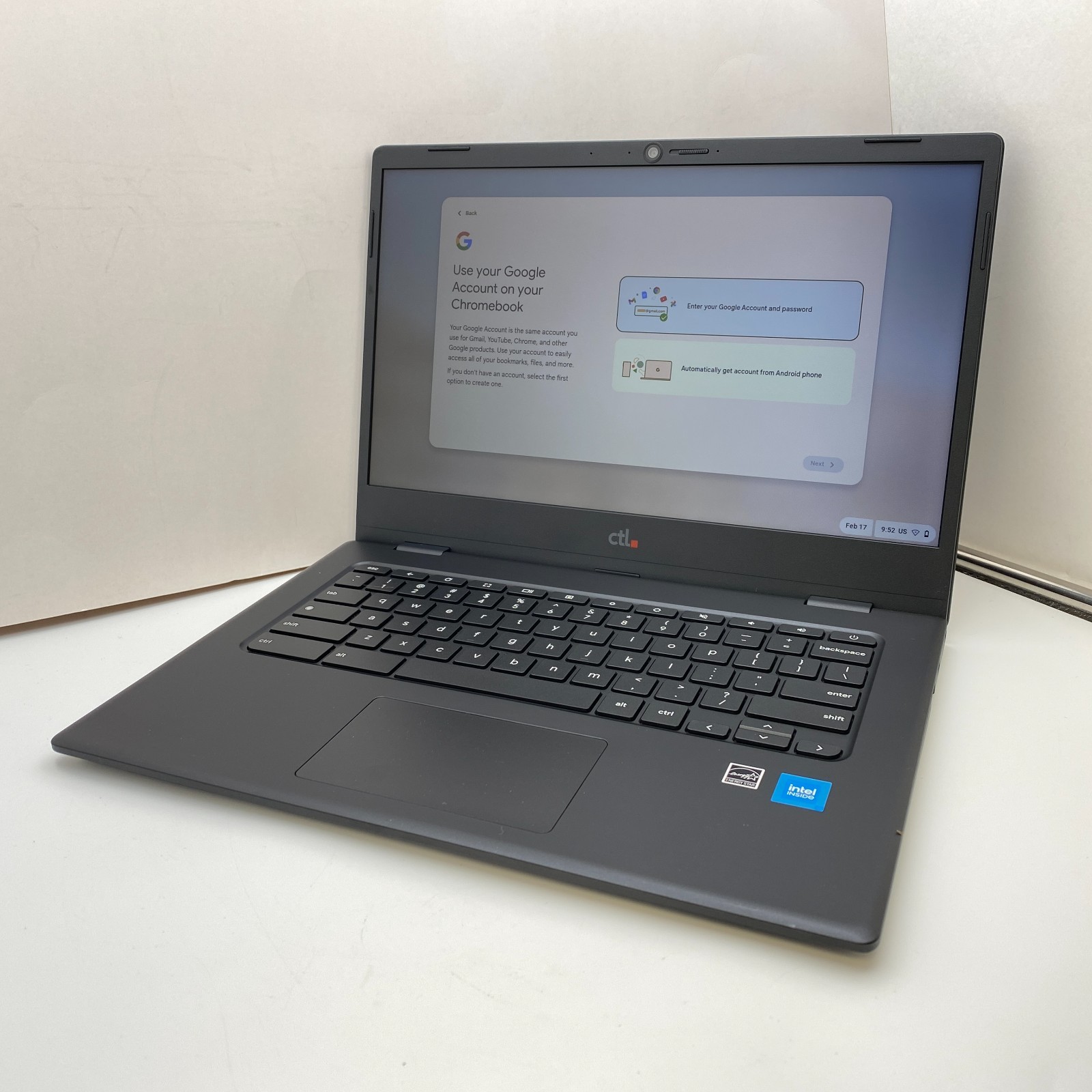 CTL Chromebook PX141E – 14″ 8GB RAM 64GB SSD – Black – Good Condition