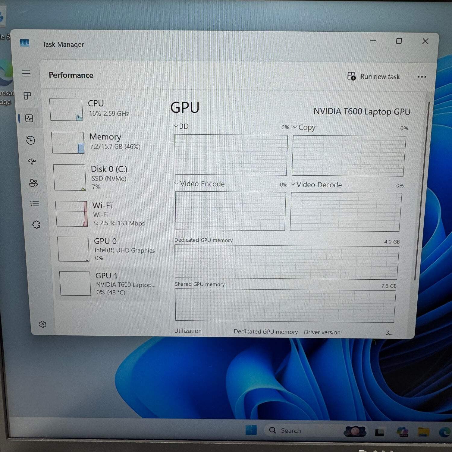 Dell Precision 3571 15.6″ i7-12700H 2.3GHz 16GB RAM 500GB SSD Quadro T600