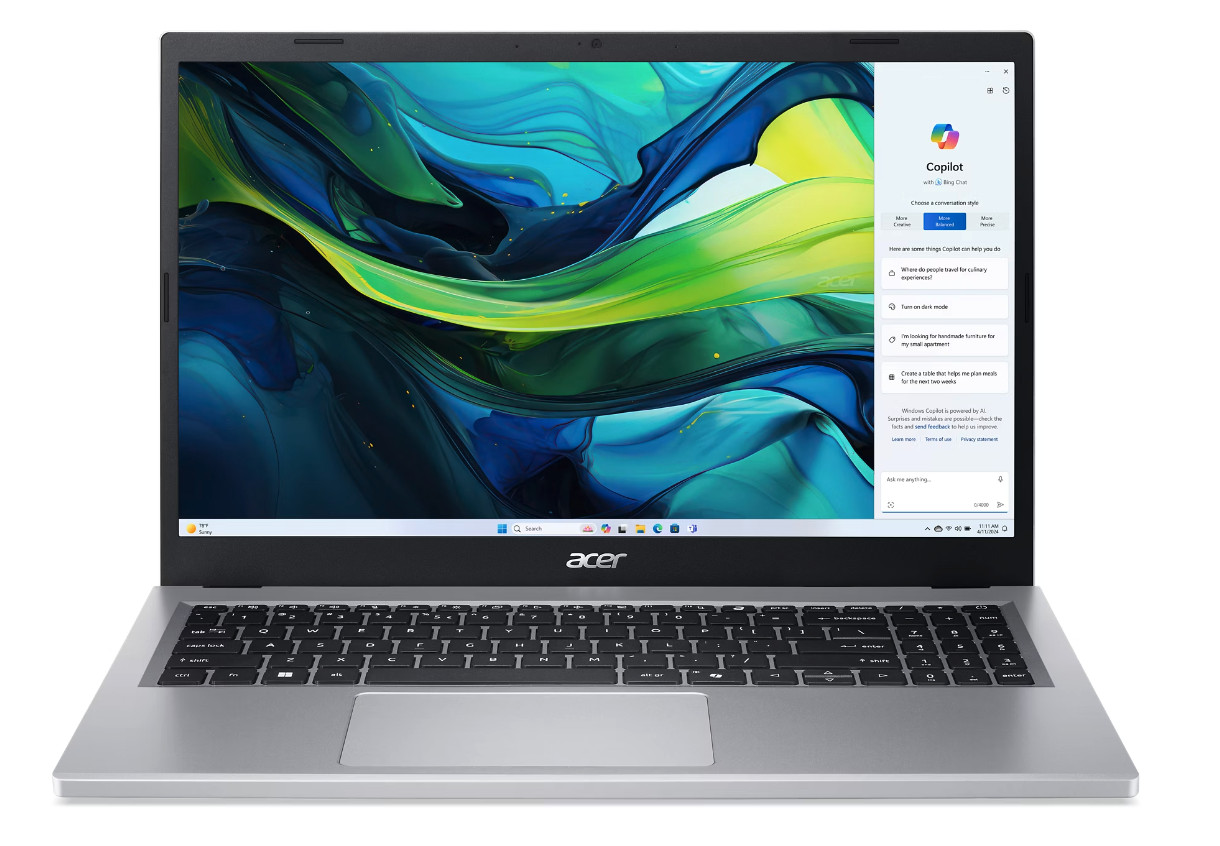 Acer Aspire Go 15 15.6″ Ryzen 3 7320U 7000 8GB 256GB Refurbished