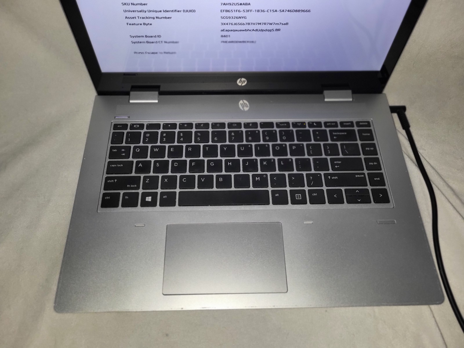 HP ProBook 645 G4 Ryzen 5 Pro 2500u 2.0GHz 8GB RAM no HHD Touch Screen -No Os
