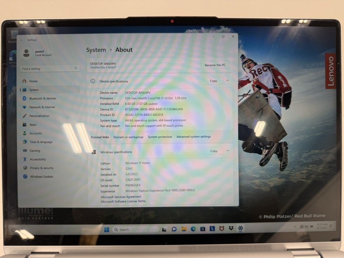LENOVO IDEAPAD FLEX 5 16IAU7 (P20034732)