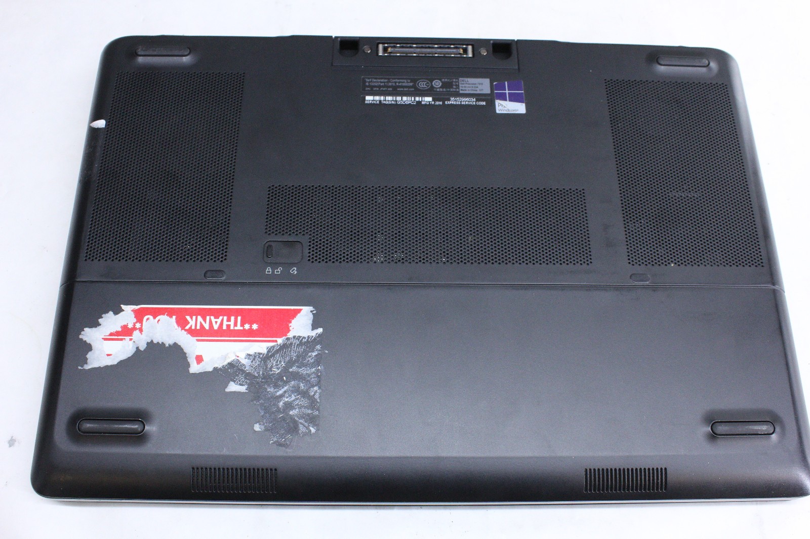 Dell Precision 7510 *NO POST/Boot, No Battery* Quadro M200M, i7 6th Gen, No SSD