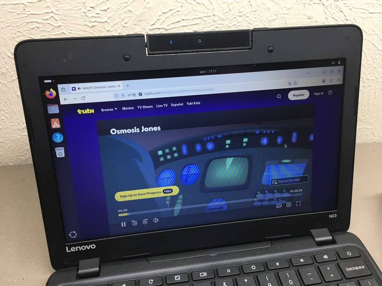 Lenovo N23 Laptop 11″ Intel Celeron 1.60GHz N3060 16GB – 4GB RAM Ubuntu 25 Linux