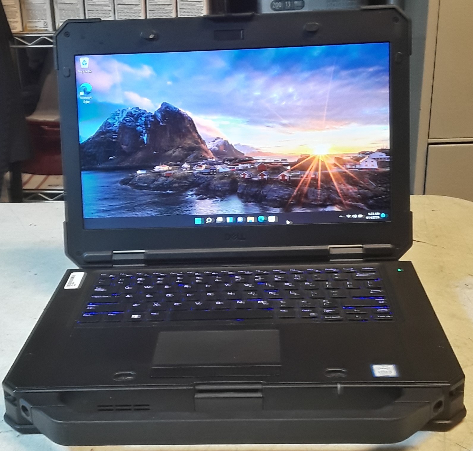 Rugged Dell Latitude 5424 14″ TOUCHSCREEN Intel 8TH Gen 500Gb SSD 16gb RAM Win11