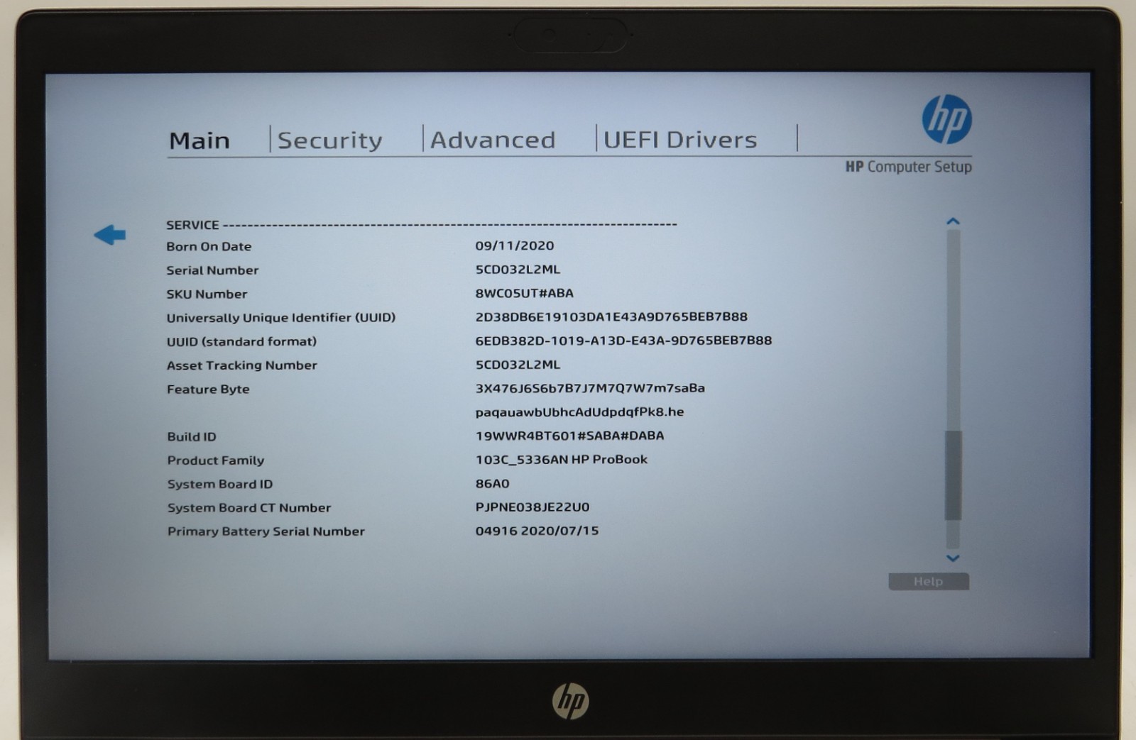 HP ProBook 450 G7 _ i7-10510U @ 1.8 _ 8GB RAM _ 400GB SSD _ W11P