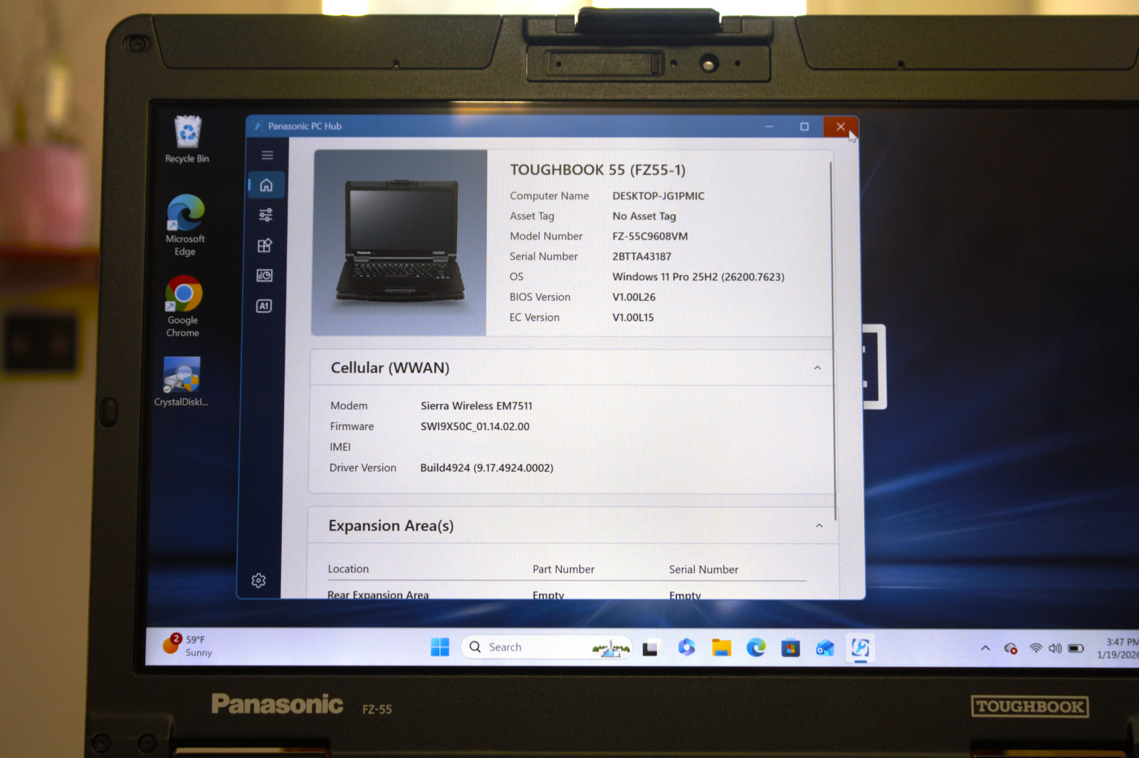 Panasonic Toughbook FZ-55 i7-8665U NEW 1TB SSD 32GB RAM Touch 4G GPS 2x Battery