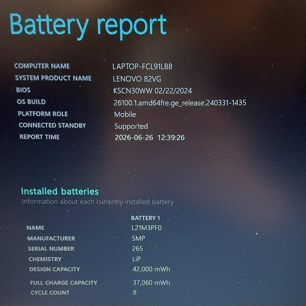 Lenovo IdeaPad 1 15AMN7 14″ Ryzen 3 7320U 2.4GHz 8GB RAM 256GB SSD