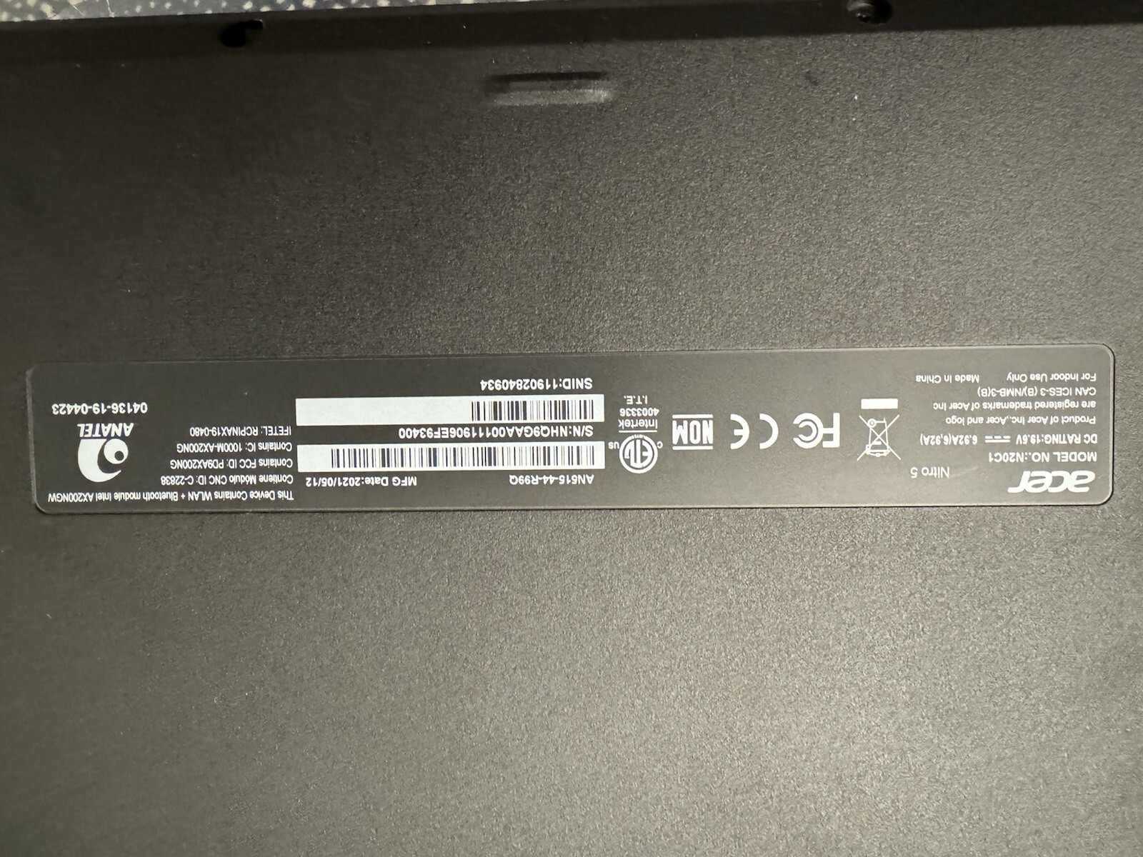 ACER Laptop