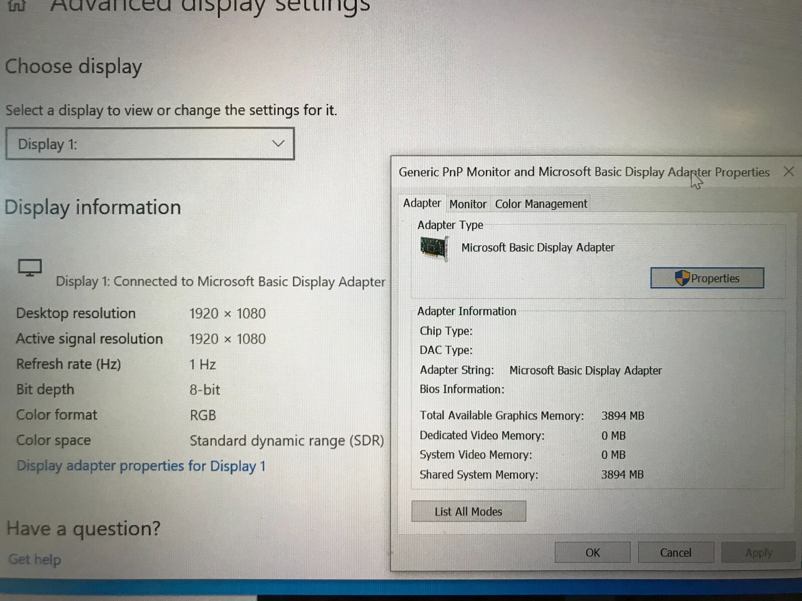 Dell Latitude 5411 / Intel Core i5-10400H 2.60GHz / 8GB RAM / 256GB SSD