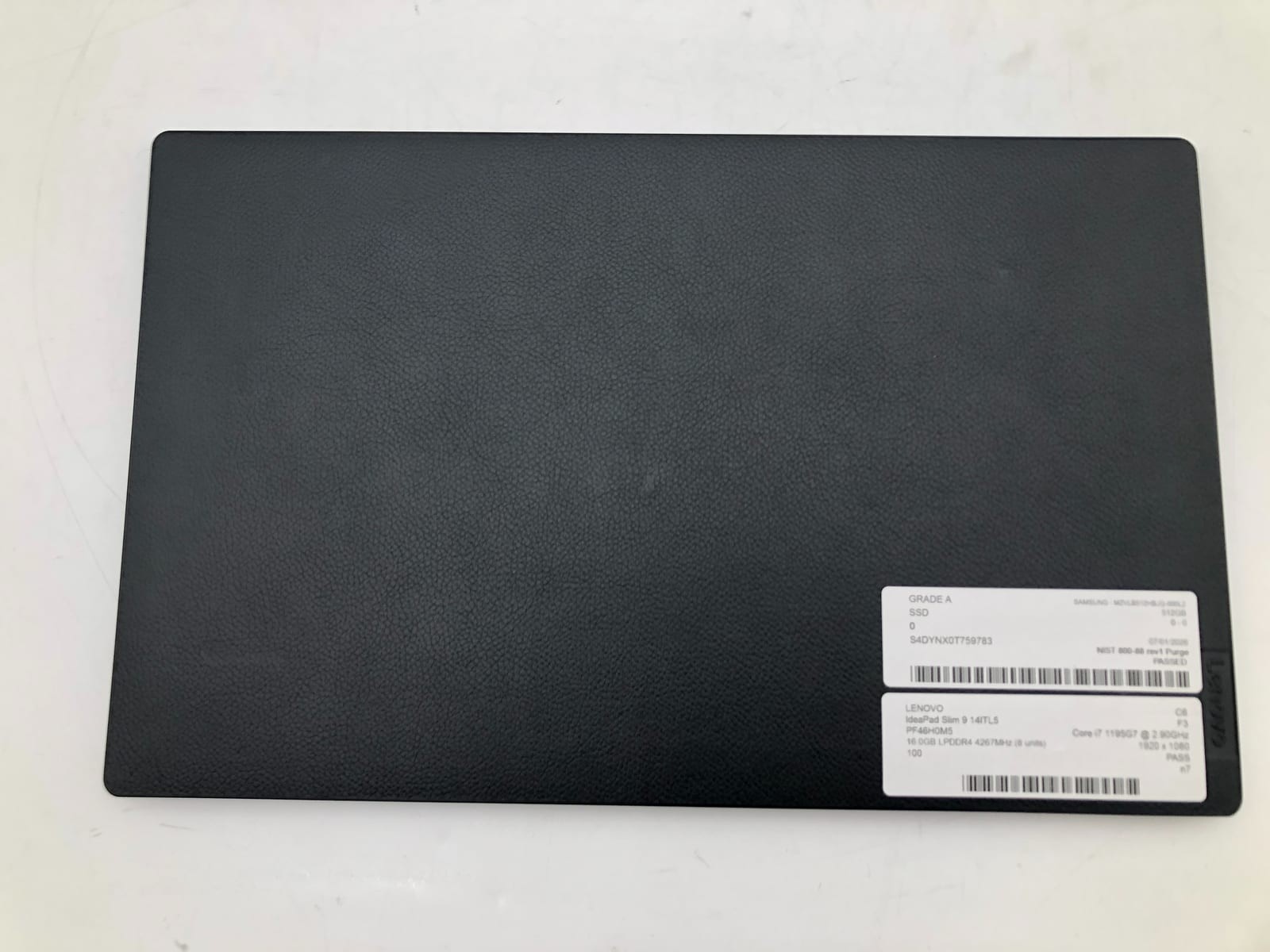 Lenovo | IdeaPad Slim 9 14ITL5 | i7-1195G7 | 16GB | 512GB NVMe | | 100% Battery
