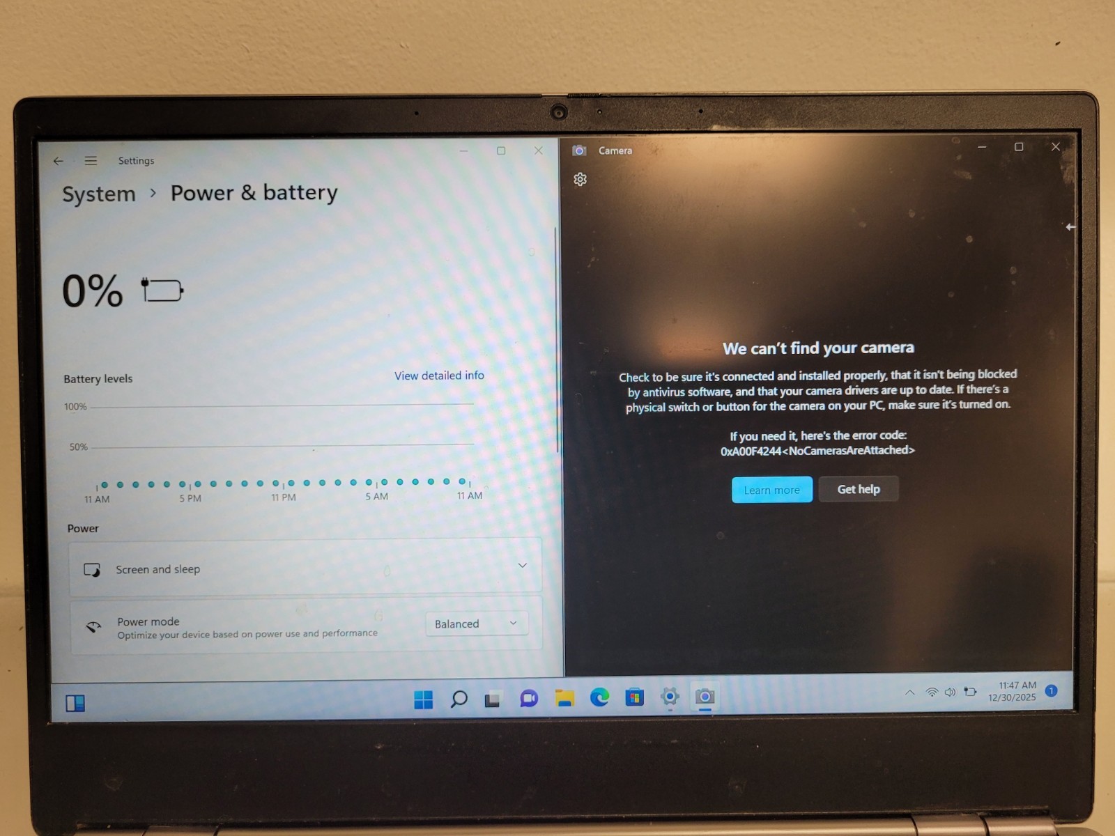 Lenovo Thinkbook 13s-IWL i5-8265u 1.6ghz 8gb ram 256gb ssd charger READ P204YP5