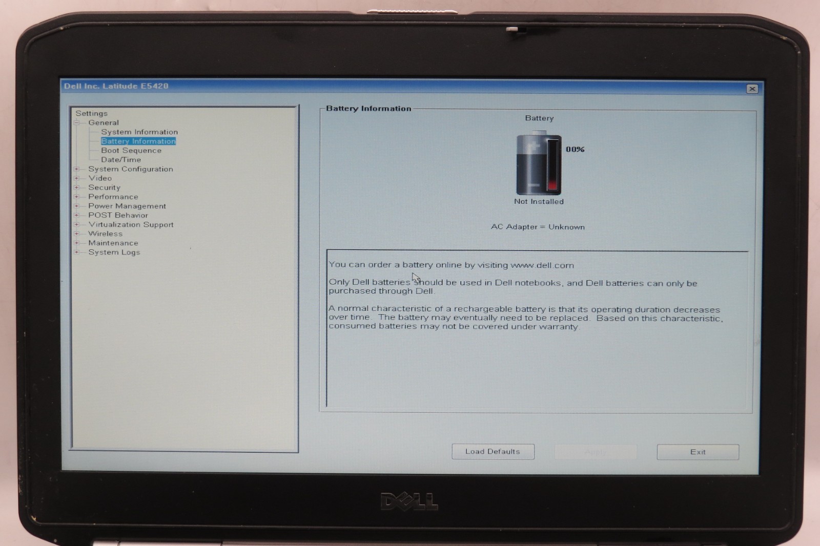 Dell Latitude E5420 _ i5-2520M @ 2.0 _ 4GB RAM _ No SSD / OS _ w/ AC *PARTS