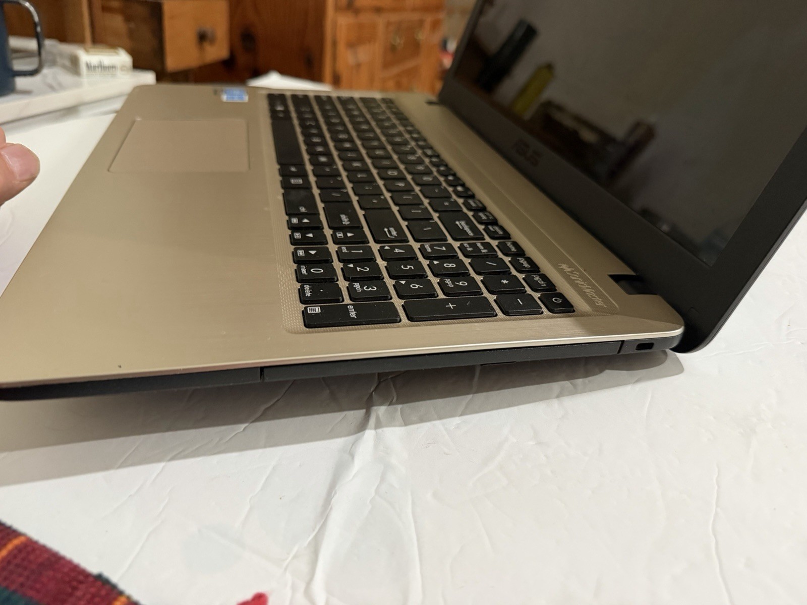 15.6″ ASUS R540S Intel Celeron N3050 1.6GHz 4GB 500GB Hdd,Laptop Notebook WIN 10