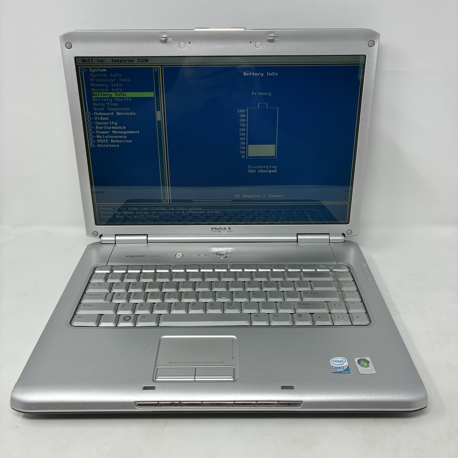 Dell Laptop Gaming/Work Good Batt Win2k Pro Charger Core2Duo Loaded