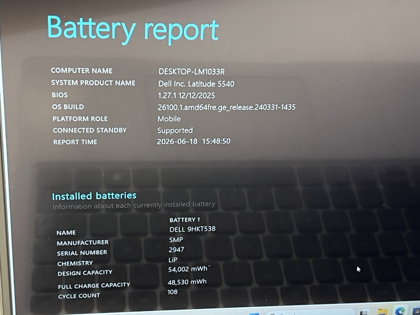 DELL LATITUDE 5540 I5-1345U 15.6″ 8-32GB RAM(config) 512GB NVMe Win11 Pro Touch