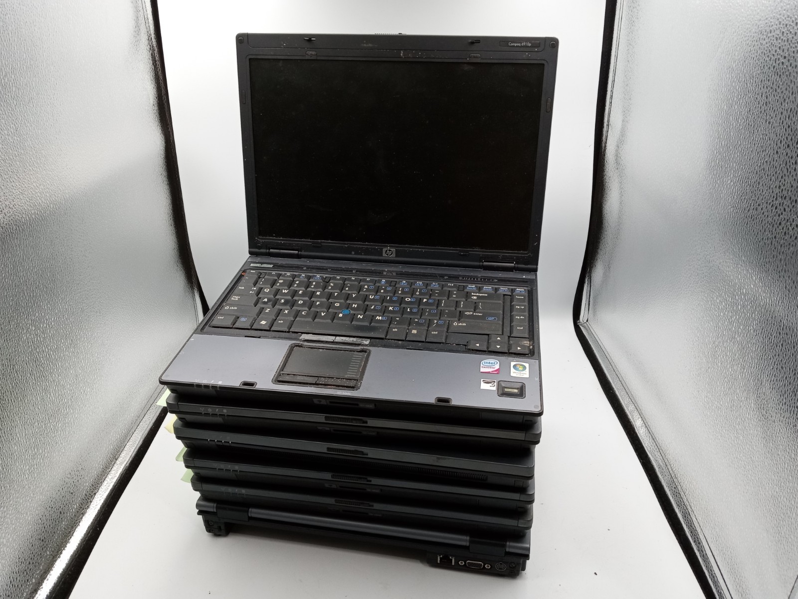 Lot of 6 – HP Compaq 6910p 6515b nc6400 14″ Laptops – PARTS / REPAIR -RR