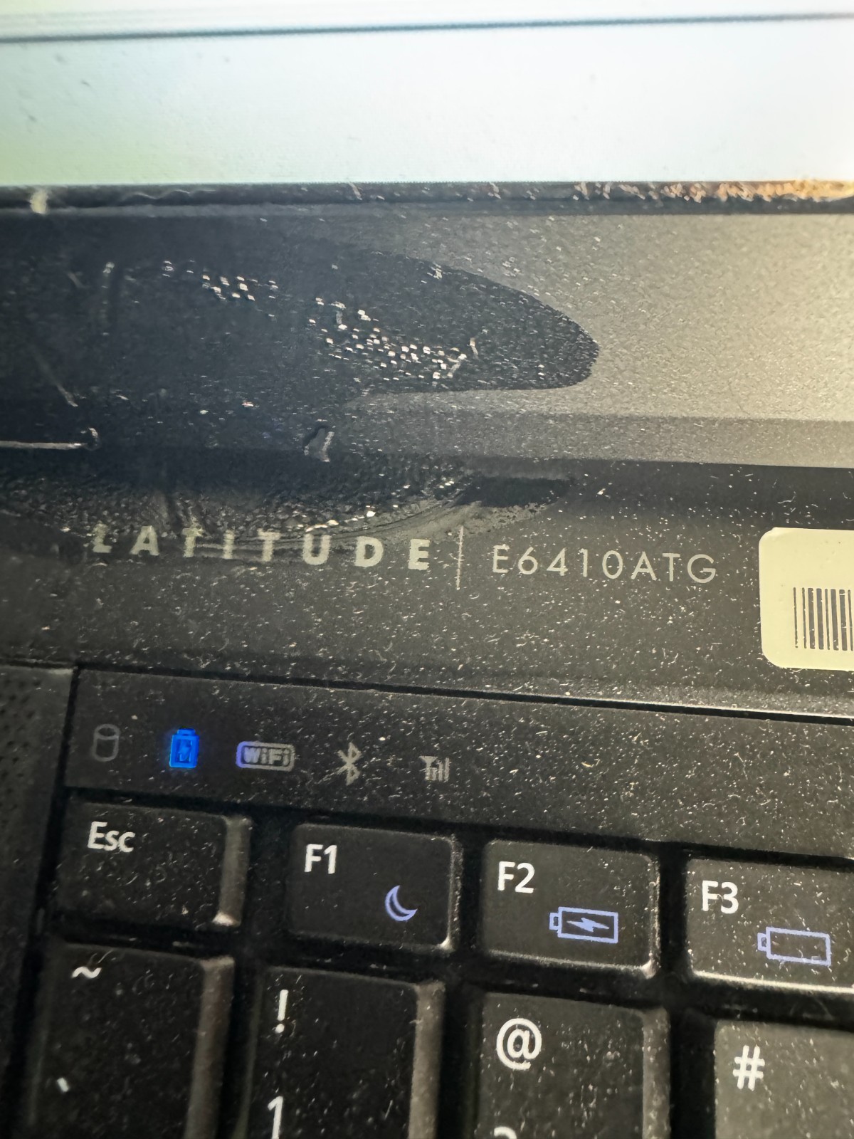 Dell Latitude E6410 ATG Core I5 M520 2GB RAM Laptop For Parts/Repair #6172
