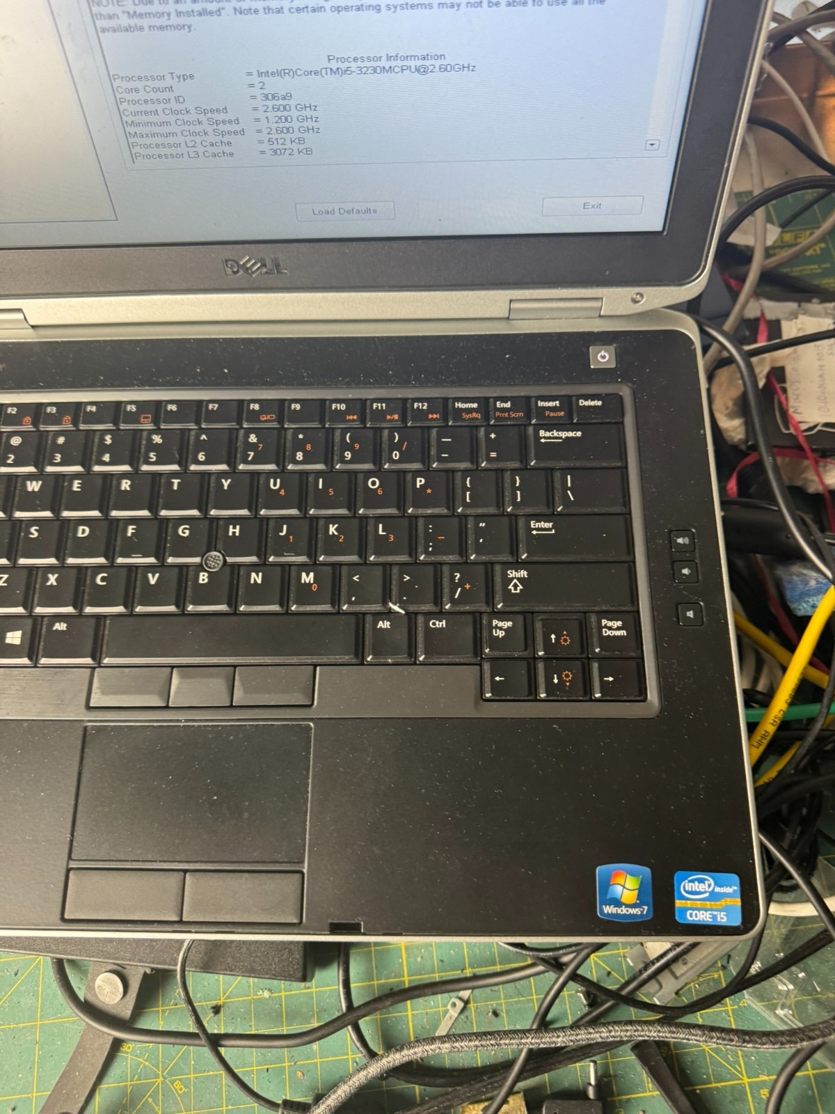 Dell Latitude E6430 14in Intel i5-3230M 4GB RAM No Drive Parts/Repair #5073