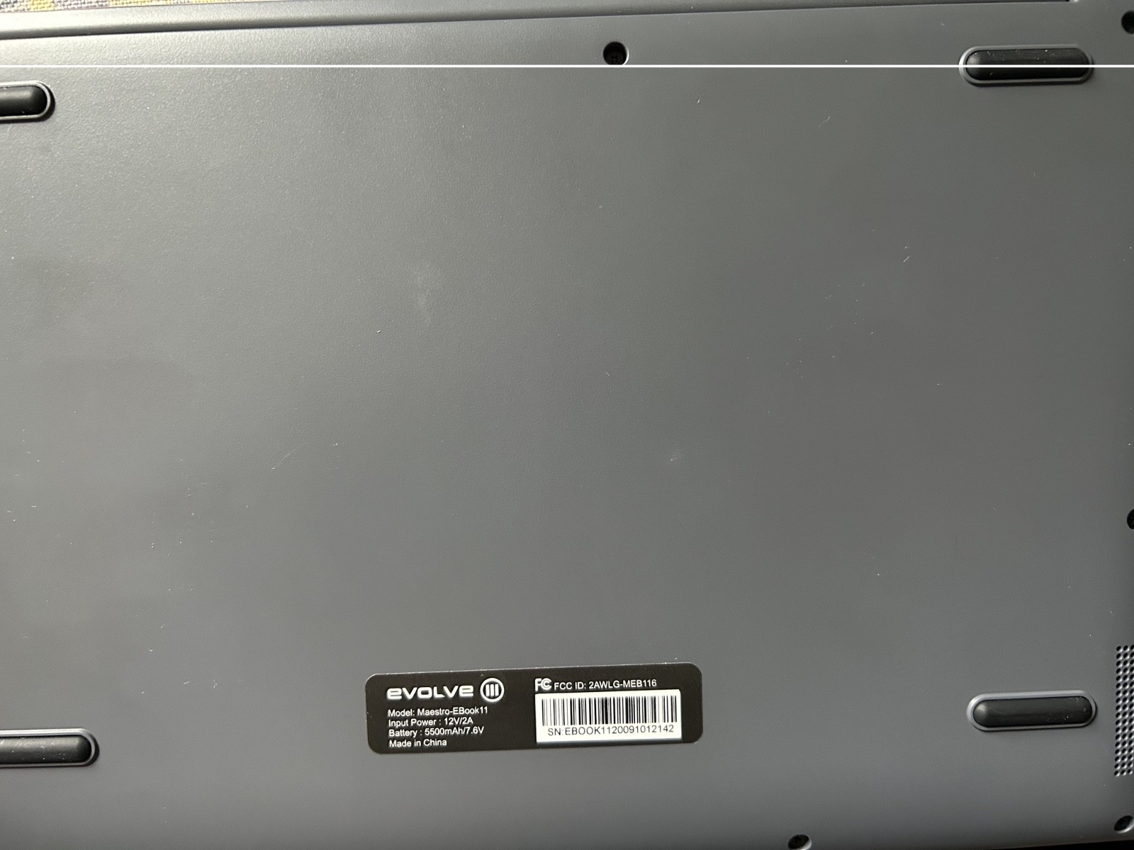 Evolve III Maestro E-Book 11.6” 64GB eMMC Celeron N3450 4GB RAM Win 10 Laptop