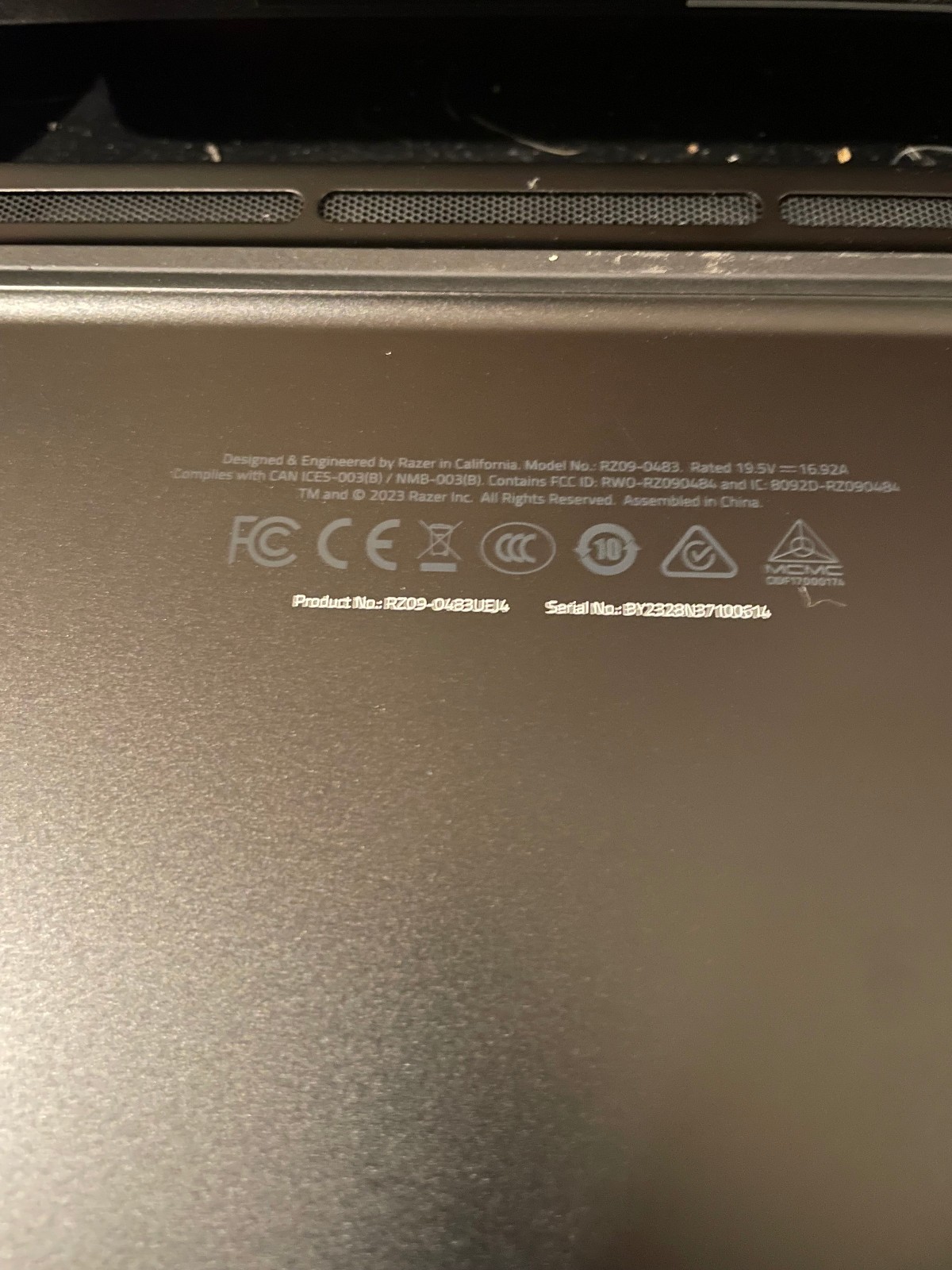 Razer Blade 16 32GB RAM, Nvidia RTX 4090 w/ 16 GB VRAM, 2 Terabytes SSD