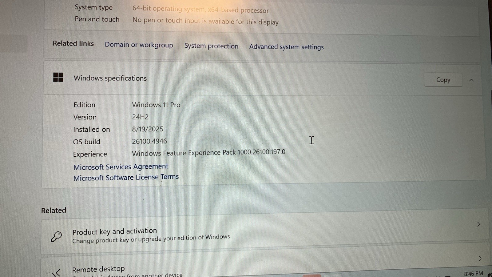 Fujitsu Windows 11 Pro Laptop Intel Core i5-5300U 2.30GHz 6GB RAM 128GB SSD