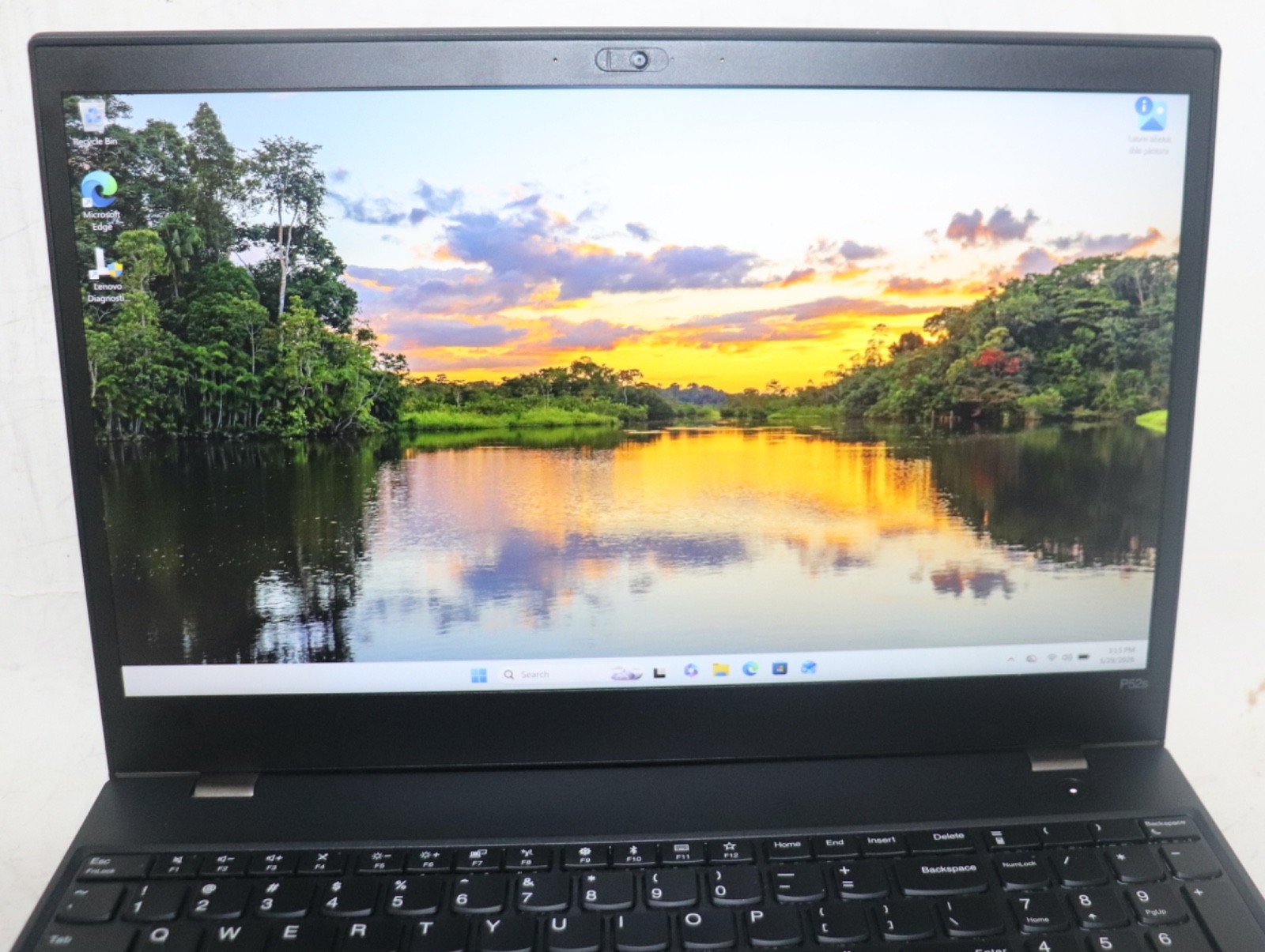 Lenovo ThinkPad P52s|Intel core i7@1.80GHz|32GB RAM|256GBSSD|WIN11.Prof|NVIDIA