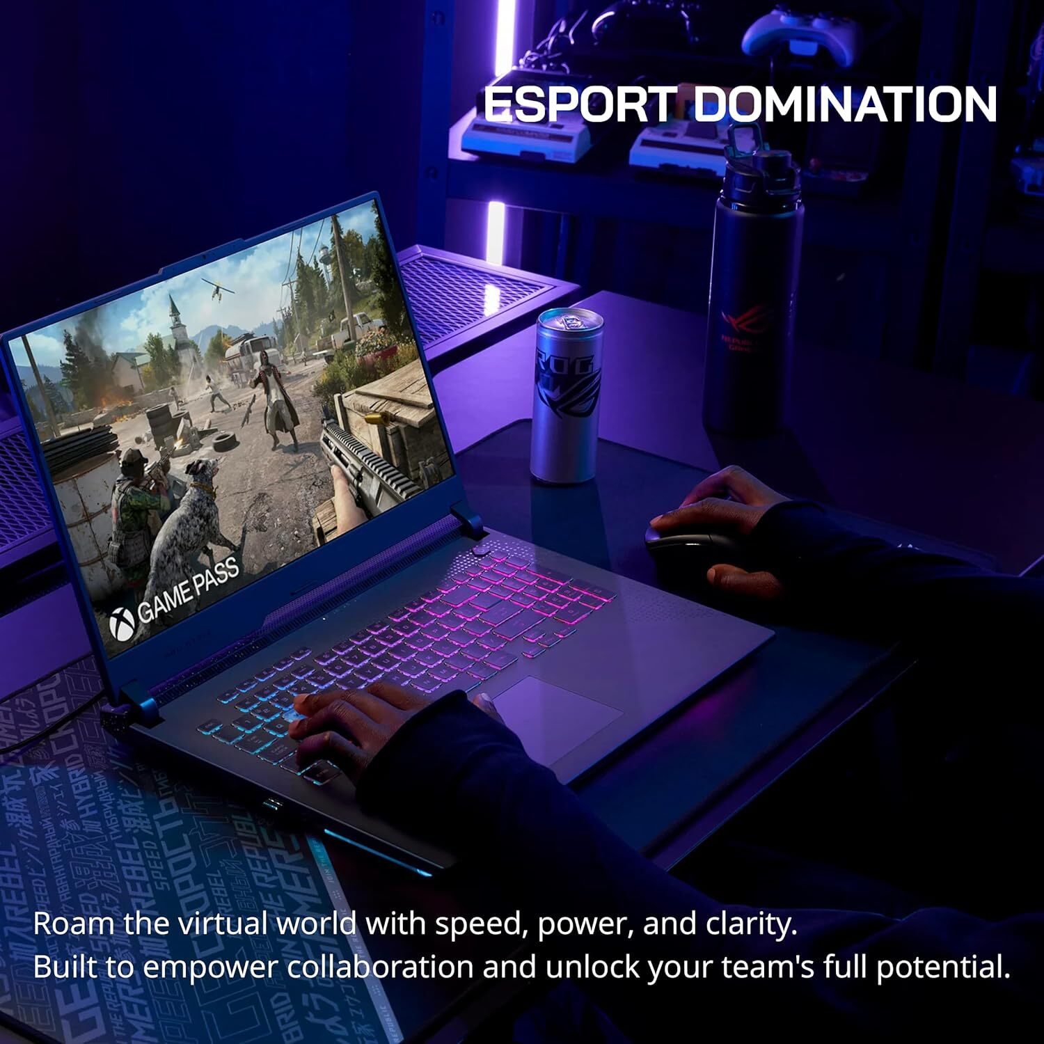 Asus ROG Strix G17 17.3 QHD Gaming Laptop AMD Ryzen 9 Geforce 64GB 4TB Win 11