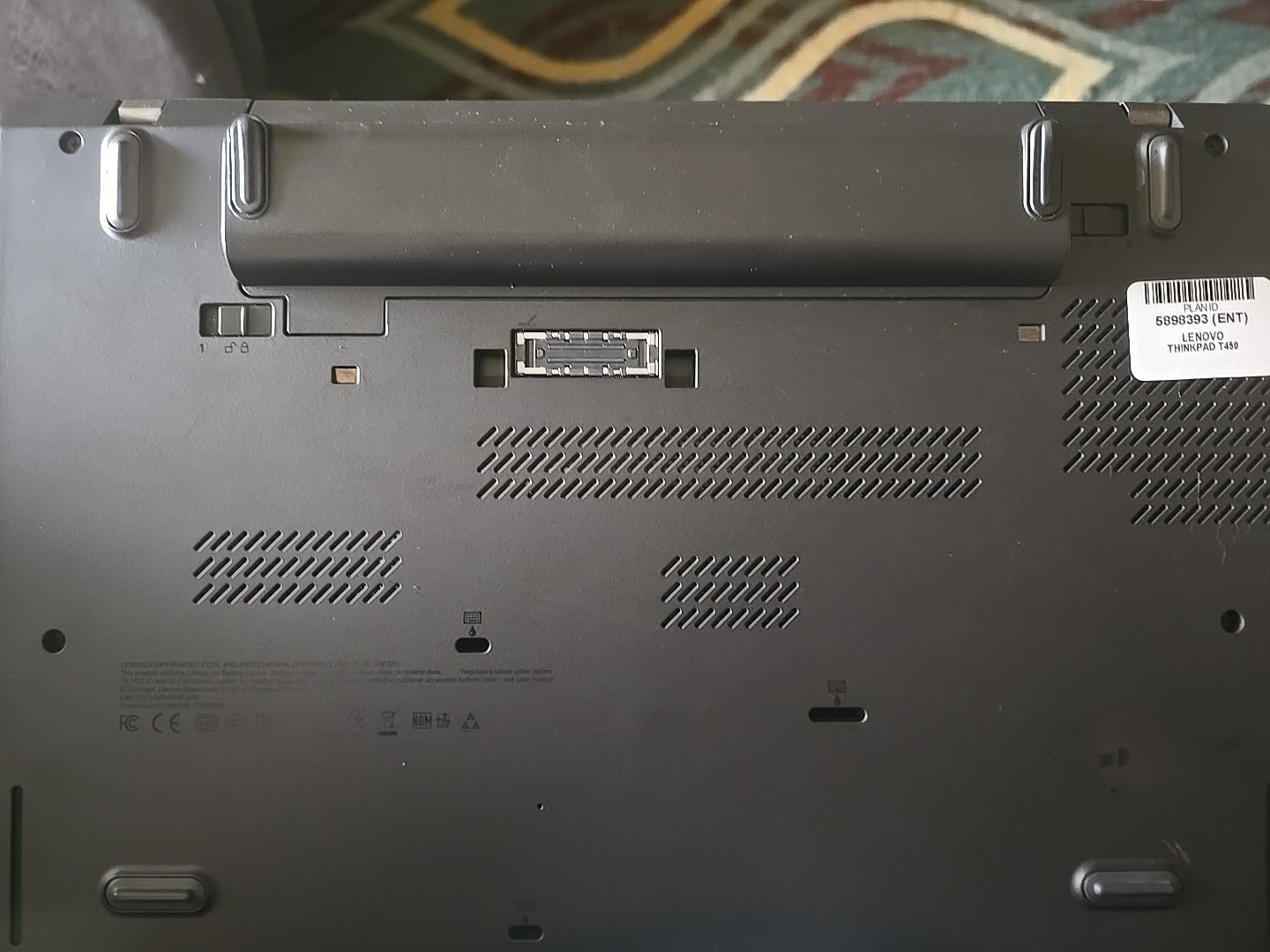 Lenovo T450 ThinkPad Intel Core i5-5300U @2.30GHz 8GB RAM 128GB SSD – See Desc..