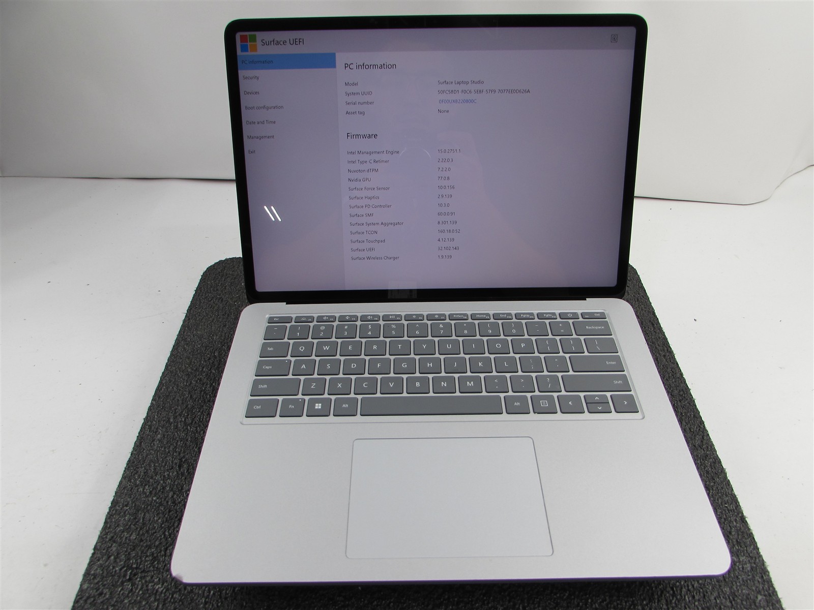 Microsoft Surface Laptop Studio 1964 i7-11370H 1TB SSD 32GB RTX A2000 *No A/C*