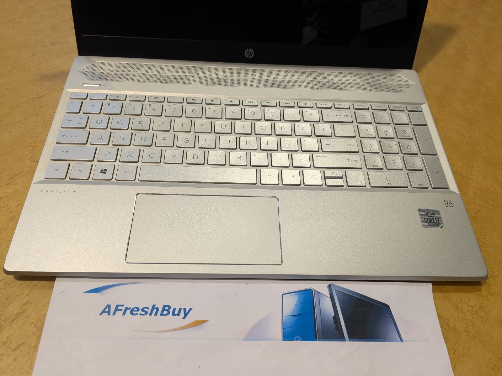 HP Pavilion 15-cs3019nr 15.6″ FHD i7-1065G7 1.30Ghz 16GB Ram 256GB SSD No OS