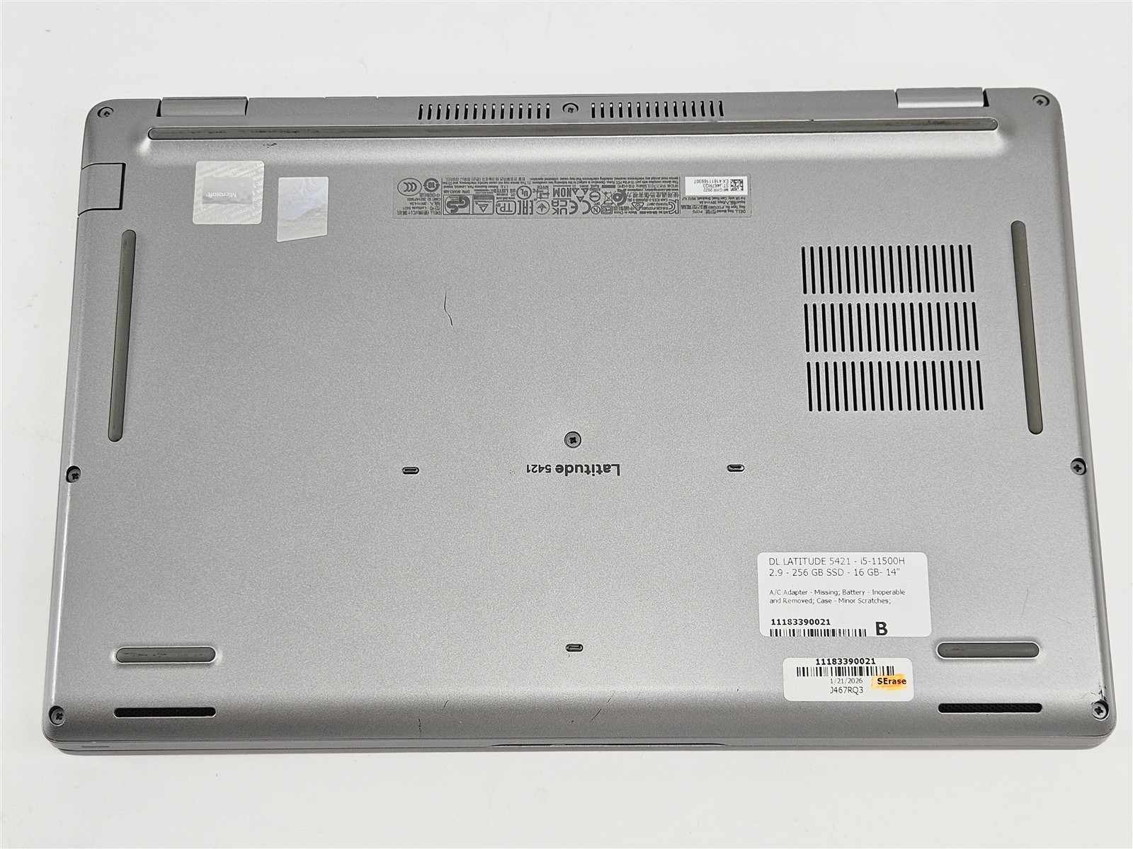 Dell Latitude 5421 Intel Core i5-11500H 16GB 256GB SSD 14″ FHD Laptop