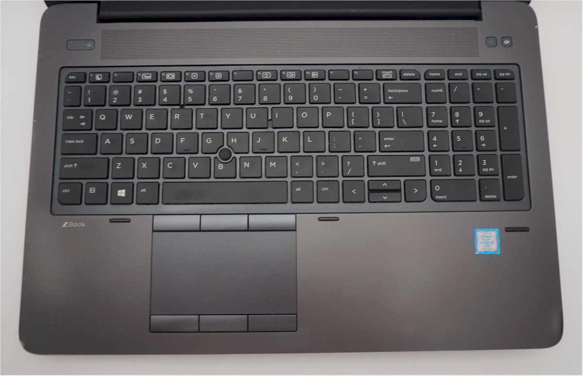 HP Zbook 15 G4 Laptop 15.6″ i7-7820HQ 32GB 512GB NVIDIA Quadro M2200M 4GB – Good