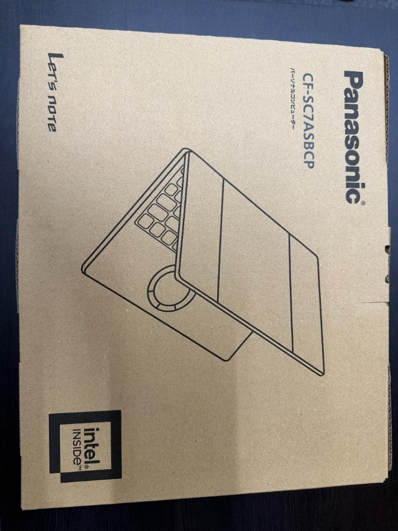 Panasonic Let’s Note CF-SC7ASBCP Core Ultra 5 325 12.4in Black Win11 Pro