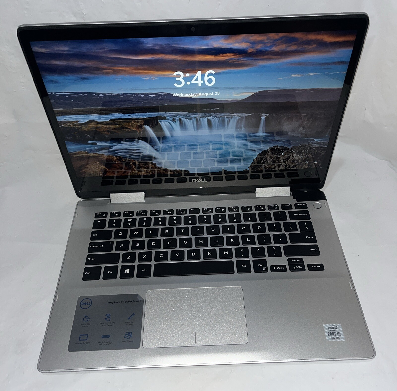 Dell Inspiron 5491 2-in-1 14″ i5-10210U@1.6GHz, 16GB RAM, 256 GB M2, Win 11 Pro