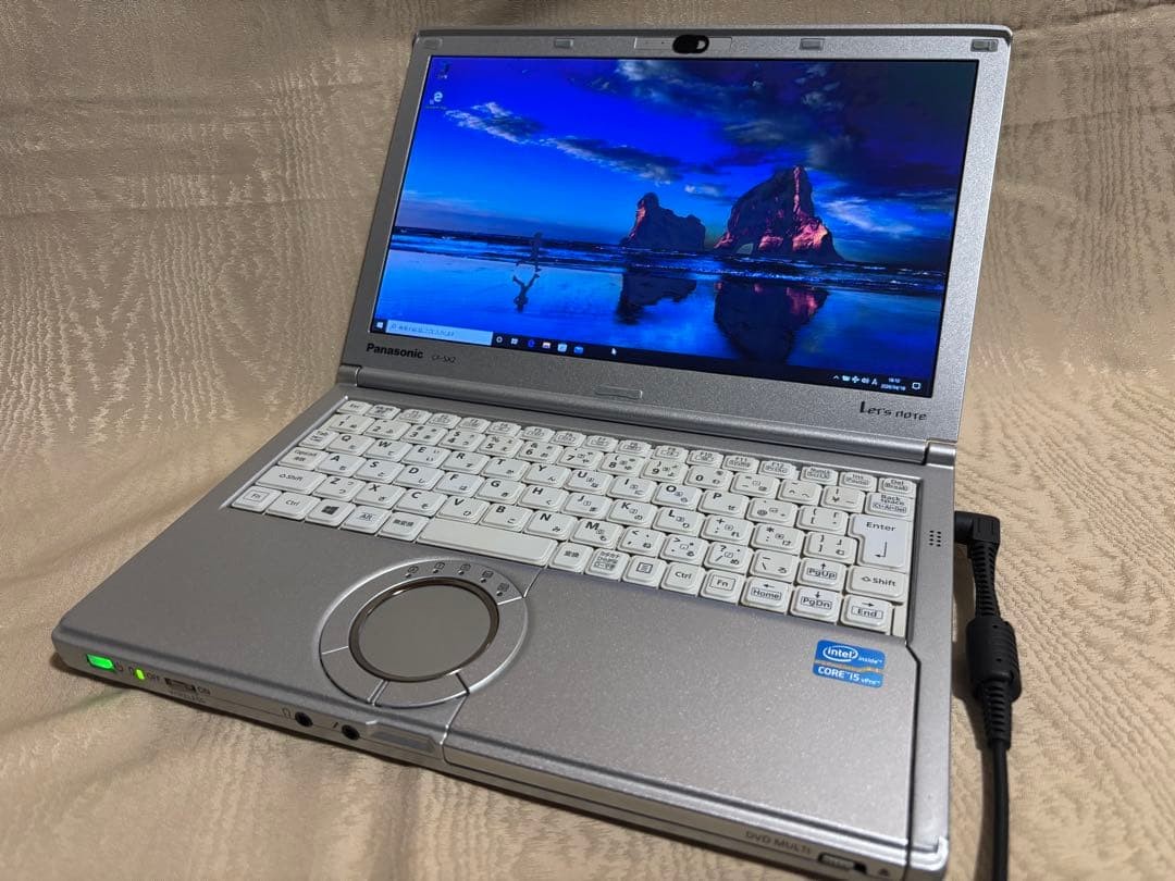 Panasonic Let’s Note CF-SX2 Intel Core i5 SSD 240GB GB 8GB Used w/AC DVD JP
