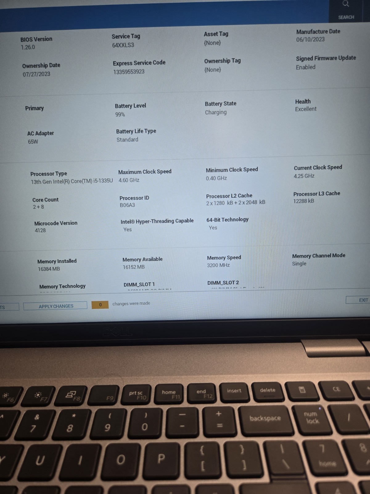 Dell Latitude 5540 15” Core i5-1335U 4.6GHz 16GB 256GB