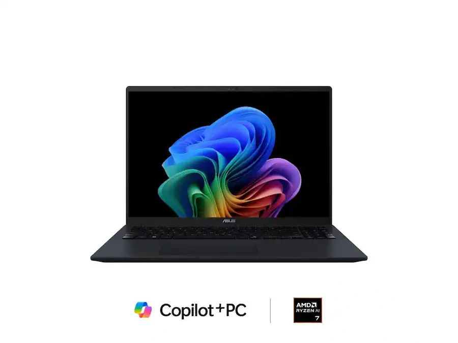 New ASUS VivoBook M1607KA-NS76 16” Copilot+ Laptop Ryzen AI 7 350 16GB 512GB