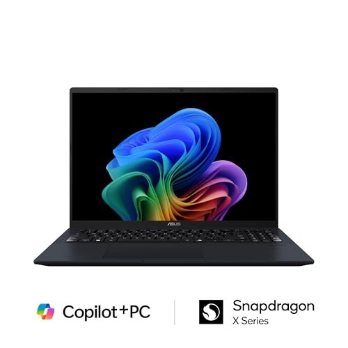 ASUS VIVOBOOK 16” WUXGA 60Hz Snapdragon X Qualcom Adreno 16GB 512GB – QUIET BLUE