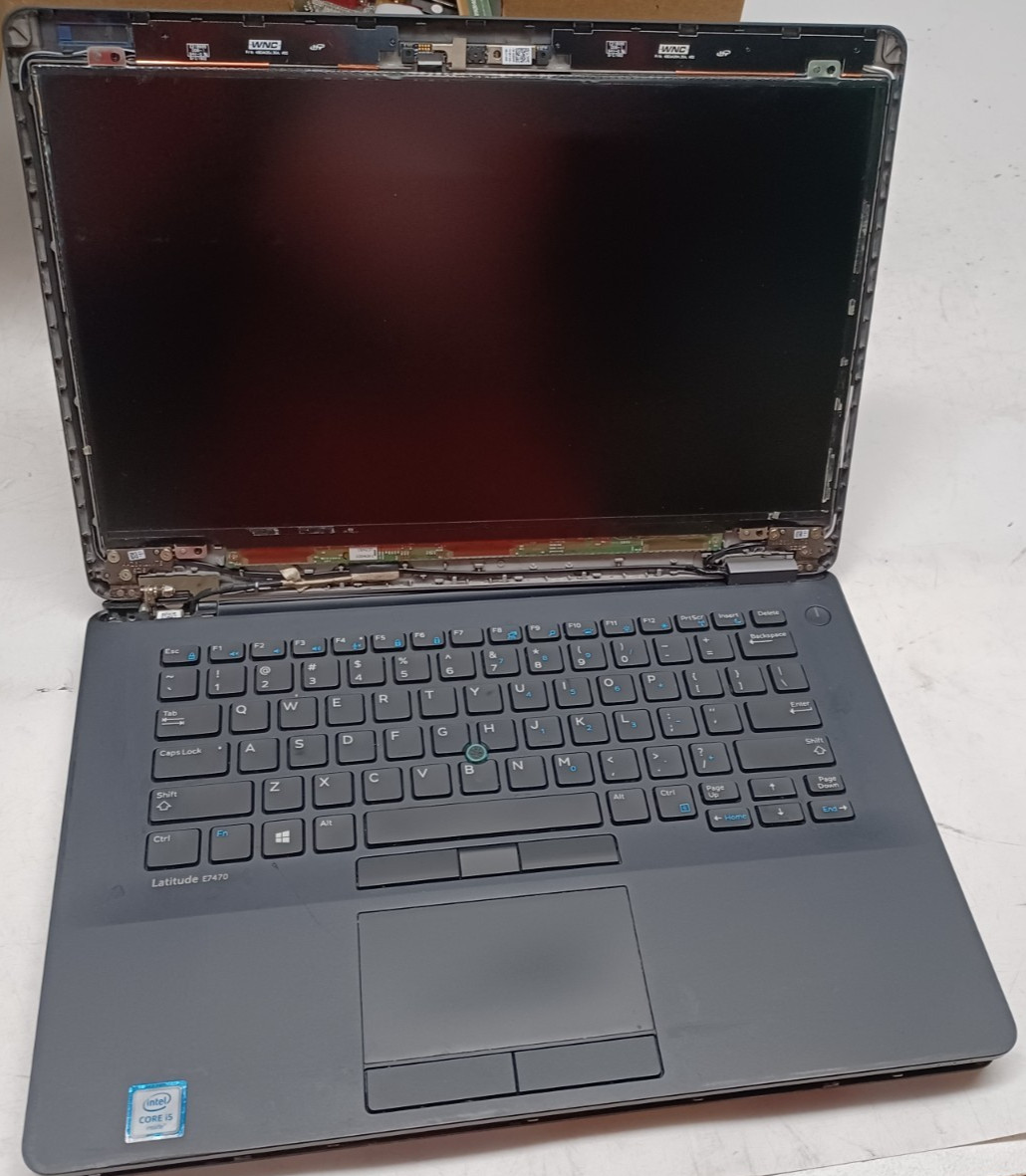 Dell Latitude E7470 For Parts Only i5 No RAM No Storage Battery Health 40