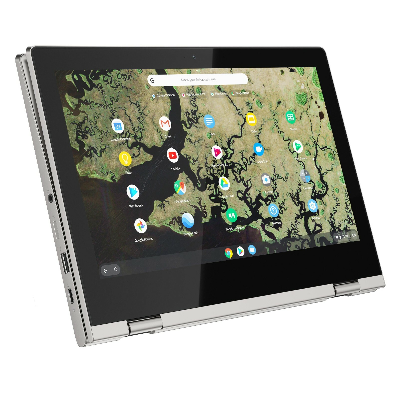 New Lenovo Chromebook C340 11.6″ HD IPS Touch Screen N4000 4GB RAM 32GB eMMC