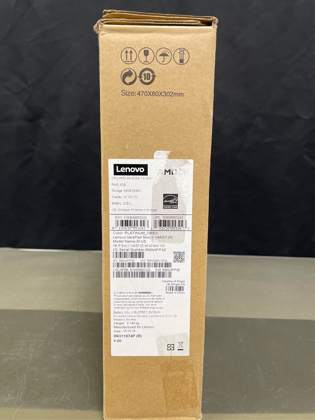 Lenovo Ideapad 3 Chrome | 14″ FHD Chromebook | MediaTek MT8183 | 4GB RAM | 64GB