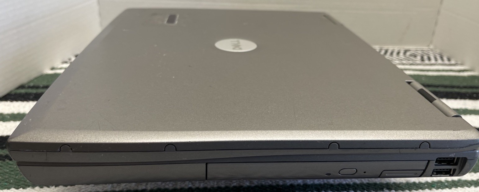 Working Vintage Dell Latitude D510 Windows 2000 Laptop Serial Printer USB Port