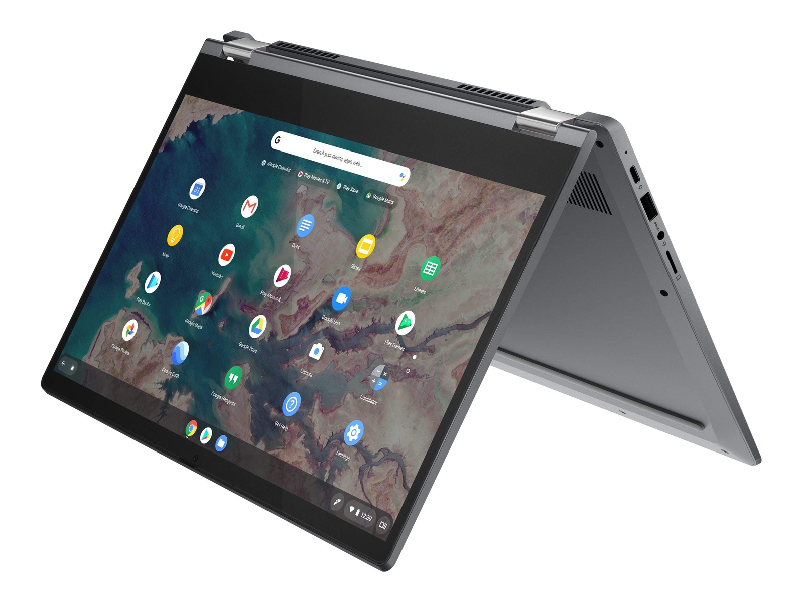 Lenovo 2022 Flex 5 Chromebook 2-in-1 Laptop N5205U 13.3″ Touch 4GB 64GB Chrome