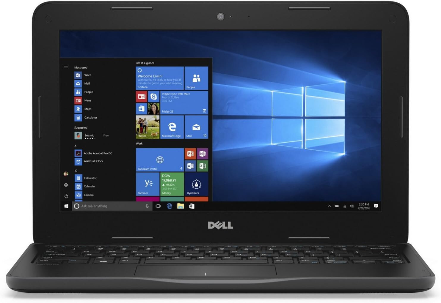 Dell Latitude 3180 Laptop 11.6″ Inch Celeron N3350 4GB RAM 64GB SSD Win10 Pro