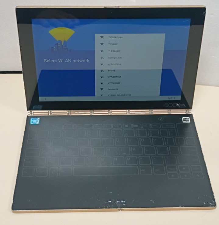 Lenovo Yoga Book YB1-X90F 10.1″ PARTS/REPAIR BROKEN SCREEN BROKEN PARTS AS IS