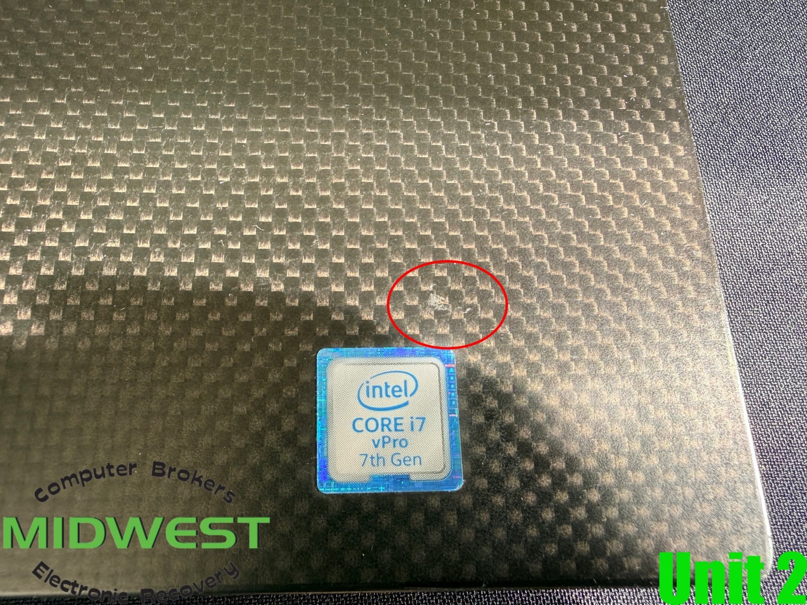 (Lot of 2) Dell Precision 5520 i7-7820HQ 2.9GHz 16GB 512GB SSD