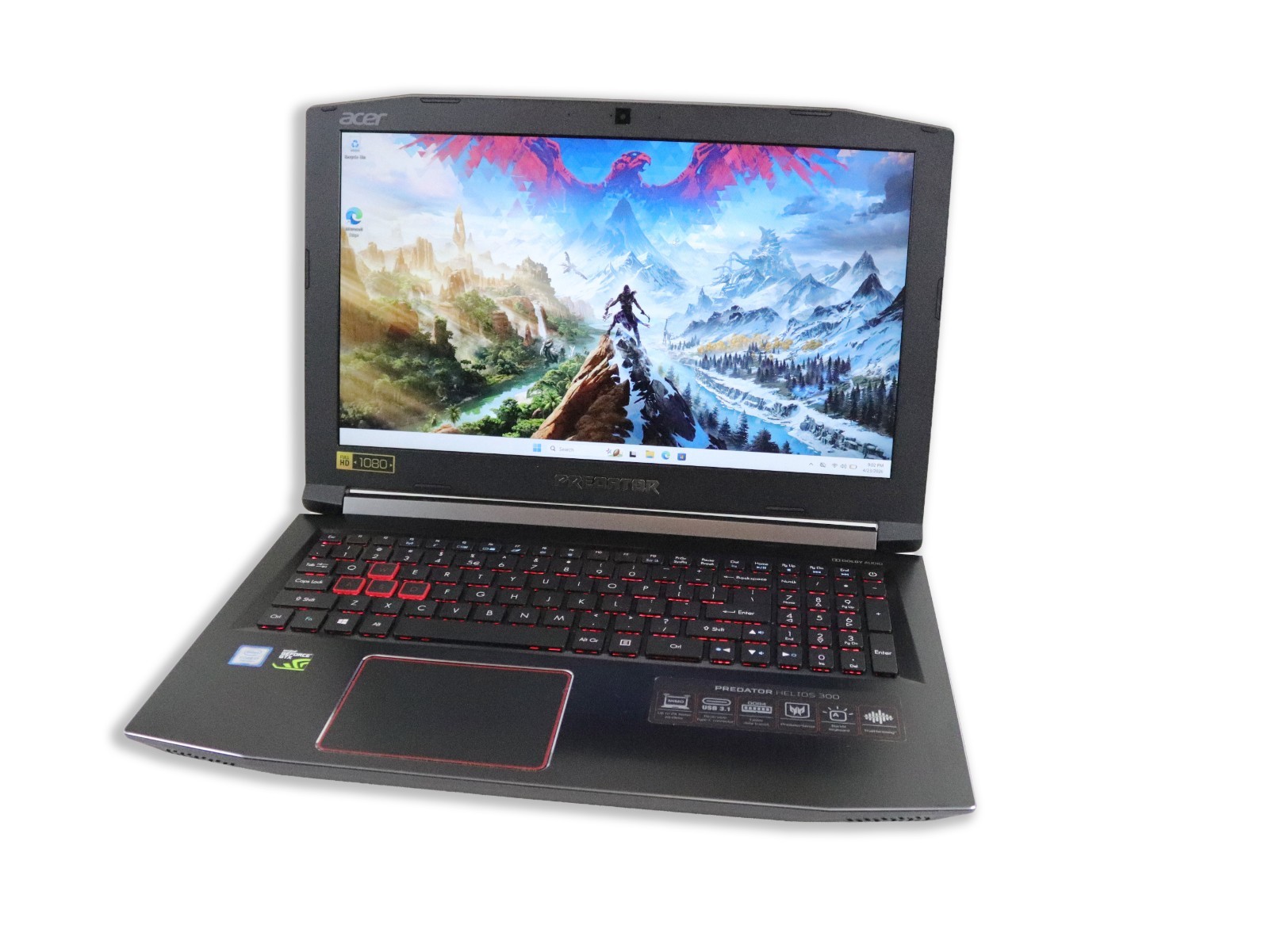 Acer Gaming Laptop Intel i7-7700HQ 16GB DDR4 512GB SSD+ 1TB HDD NVIDIA GTX 1060
