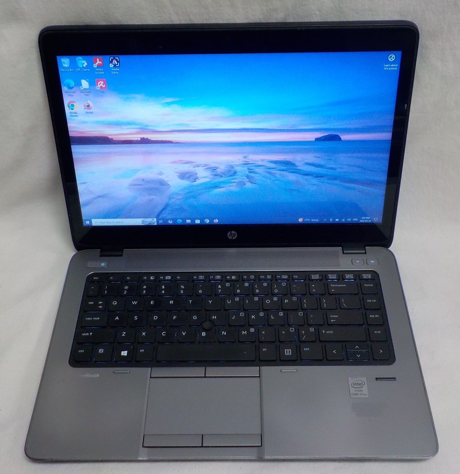 HP Elitebook 840 G1 i7-4600 14″ Touchscreen Laptop 8GB RAM 240GB SSD Win 10 Pro