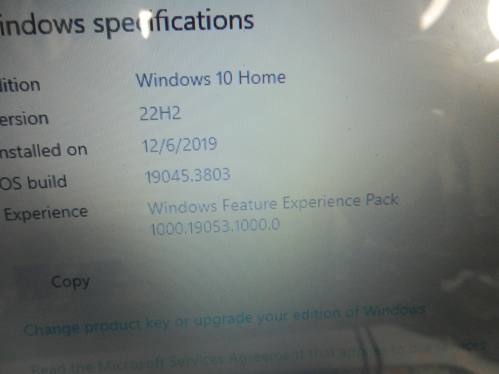 HP 15-f100dx AMD A8-6410 2 GHz 4GB RAM 500 GB HDD CRACKED GLASS but WORKS