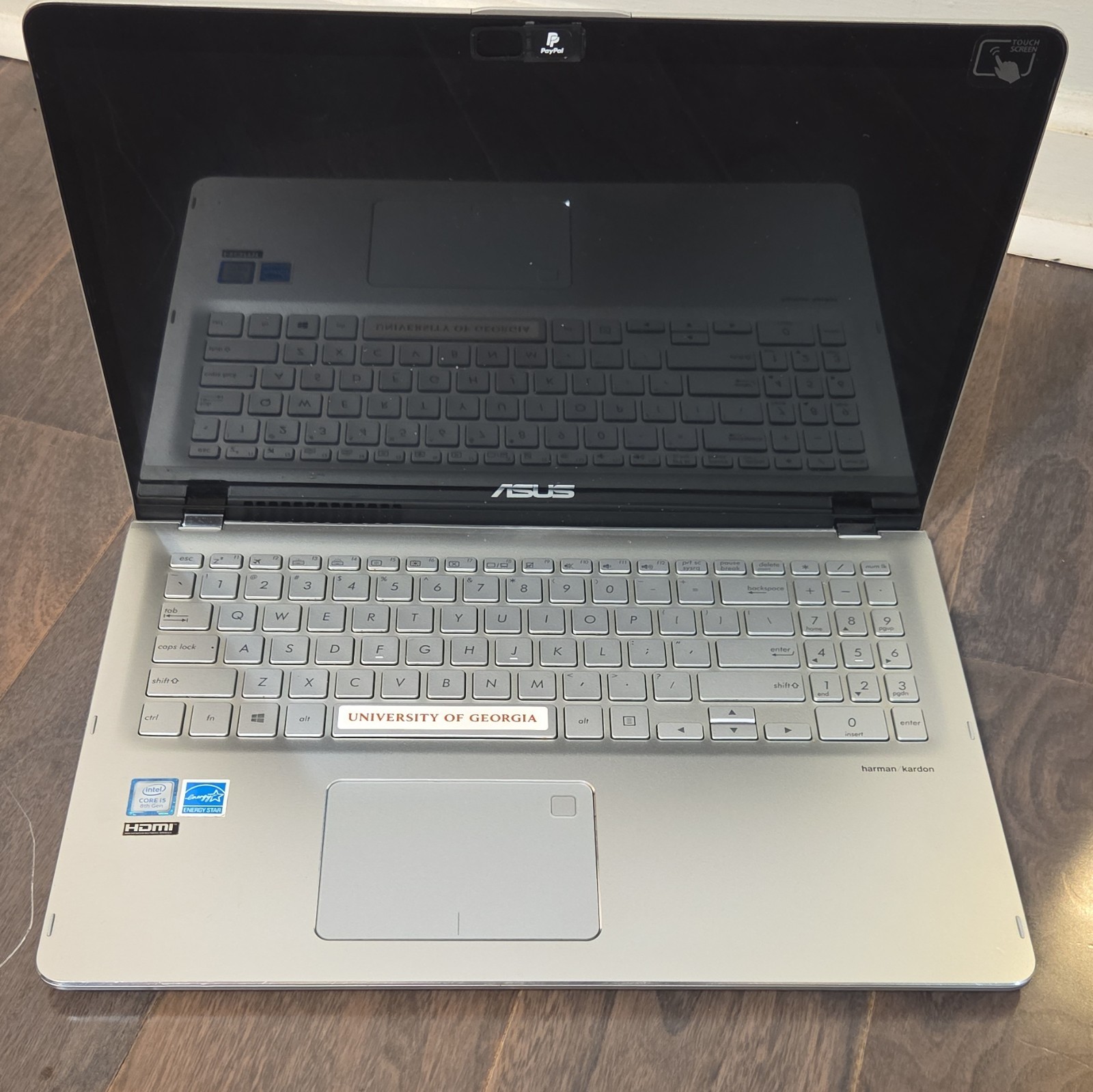 ASUS Q505U 15.6″ Notebook/Laptop Intel Core i5 Silver Built-in Webcam